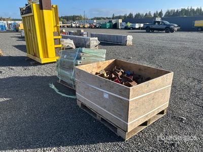 Quantity of (2) Pallets of Bridge Anchors & Brackets