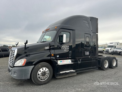 2015 Freightliner Cascadia 125 6x4 T/A Sleeper Truck Tractor (Inoperable)