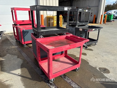 Quantity of (3) Shop Carts Divers