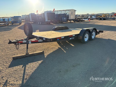 2017 Abu Trailers 16 ft T/A Remolque caja abierta
