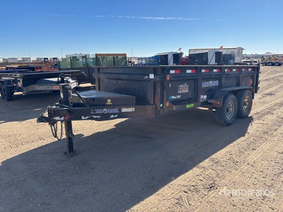 2022 Load Trail 14 ft T/A Rimorchio Leggero Ribaltabile
