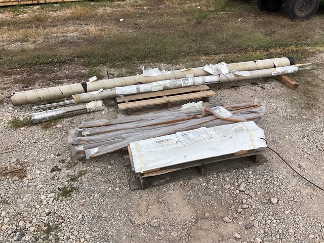 (438) Assorted Metal Bars & Hoses (438) Assorted Metal Bars & Hoses