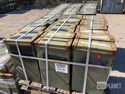 (144) PA156 Ammo Cans - For 81mm Cartridges