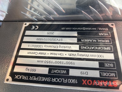 2025 STARVOX SV-ME15 Enclosed Cab Minibagger (Unused)