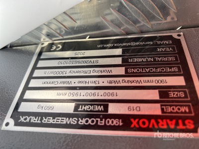 2025 STARVOX SV-ME15 Enclosed Cab Minibagger (Unused)