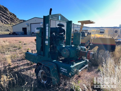 Gorman-Rupp Trailer-Mounted 6 in Pompa per acqua