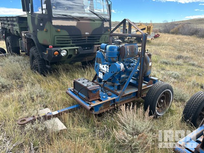 Gorman-Rupp 624E Trailer-Mounted Pompa per acqua
