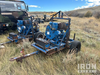 Gorman-Rupp 607E Trailer-Mounted Pompa per acqua