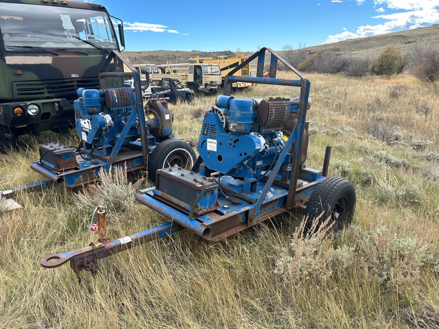 Gorman-Rupp 607E Trailer-Mounted Water Pump