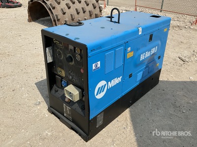Miller 500D Skid-Mounted を見 Welder - Fueled (Inoperable)