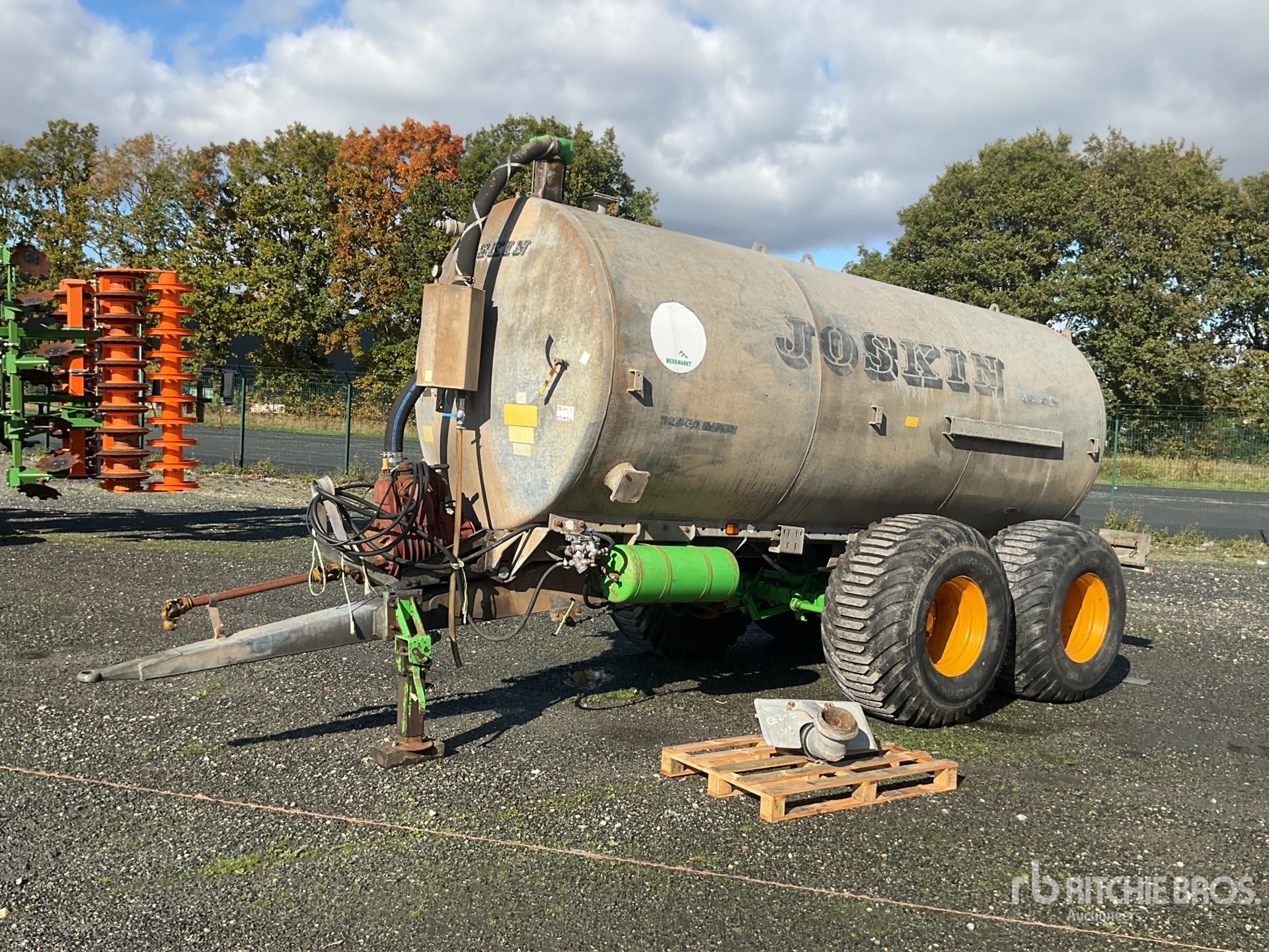 1999 Joskin 12500 MEDB 2 T/A Liquid Manure Tank