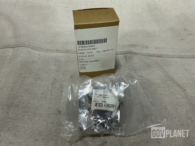 (12) Wesco Aircraft AS5191-10 Boss Elbows