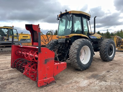 2007 New Holland TV145 Traktor mit Rückfahreinrichtung