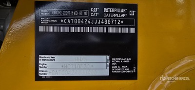 2025 Cat 424 4x4 Retroexcavadora (Sin Usar) / Chargeuse-pelleteuse (Unused)