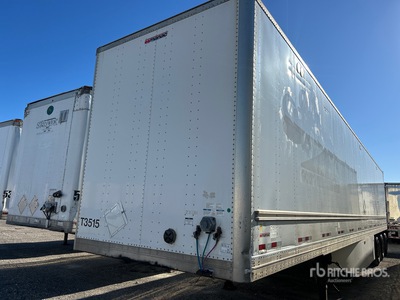 2017 Manac 53 ft Tri/A Van Trailer