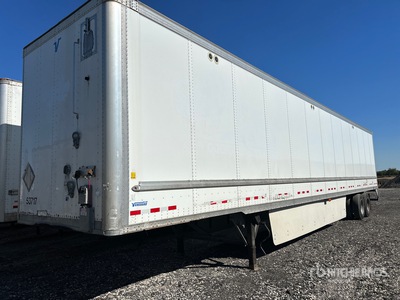 2017 Vanguard 53 ft T/A Van Trailer