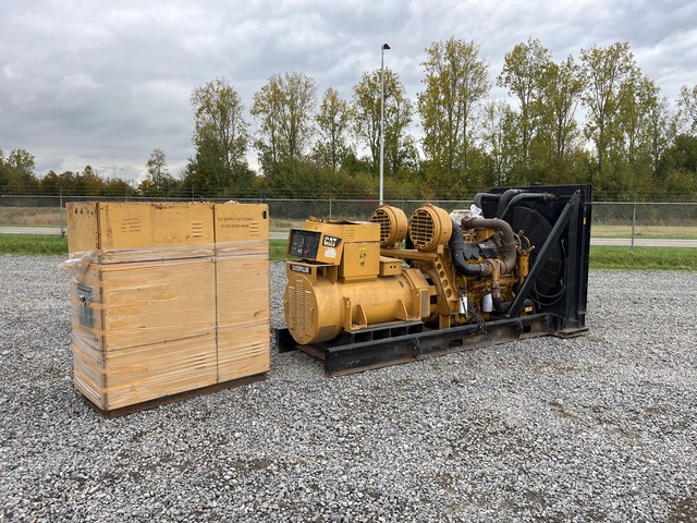 2008 Cat C32 1010 kVA Skid-Mounted Generator Set