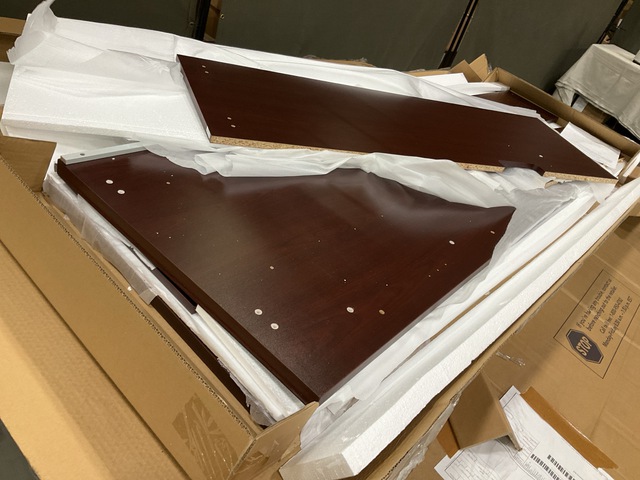 (11) BBF 2910ACSA2-03 L-Shaped Desk Surfaces