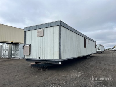 1990 GE Modspace 60 ft x 12 ft Portable Quad/A Mobile Office