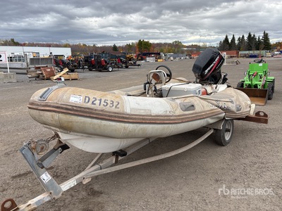2001 Valiant 400 13 ft Lucht boot