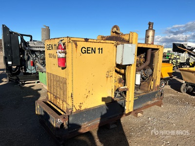 Cat 100 kW Skid-Mounted Generator Set