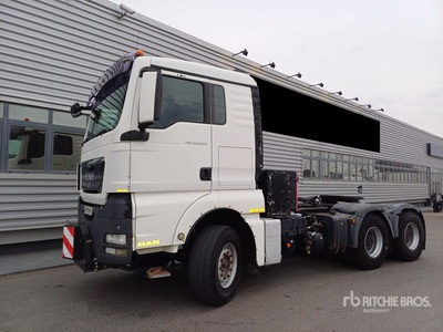 2009 MAN TGX 33.540 6x4 Heavy Haul T/A Sleeper Truck Tractor