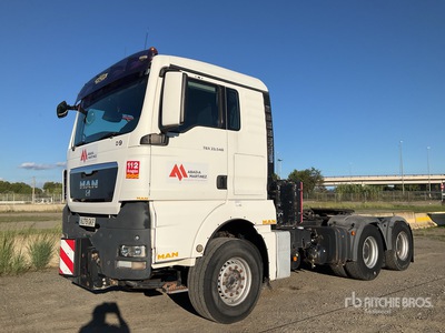 2009 MAN TGX33.540 6x4 Heavy Haul T/A Sleeper Truck Tractor