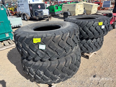 Quantity of (4) Michelin 20.5R25 Tires