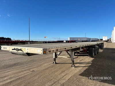 2017 Reitnouer 28 ft T/A Super B-Train Pup Flatbed Trailer