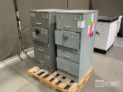 (2) Mosler SFC-4 Filing Cabinet Safes