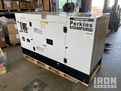 2025 Stamford WP-P25GF 20 kW Skid-Mounted Generador    (Unused)