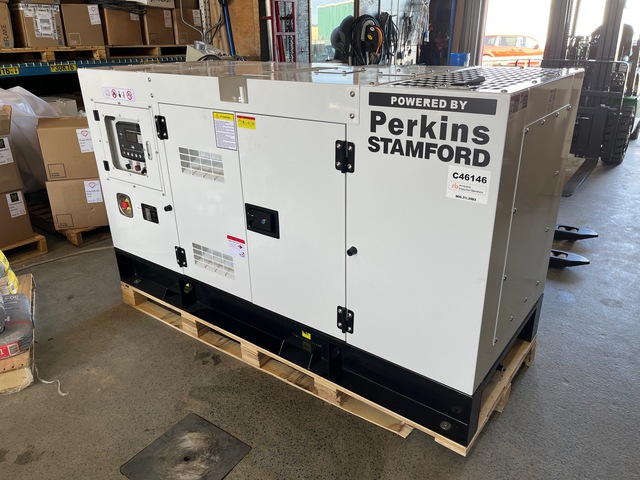 2025 Stamford WP-P25GF 20 kW Skid-Mounted Generator Set (Unused)