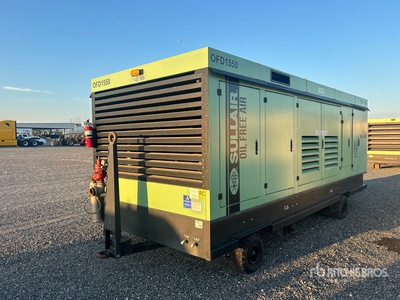 2022 Sullair OFD1550/B/DWQ/CUS5 1550 cfm Mobile 1550 cfm Mobile コンプレッサー