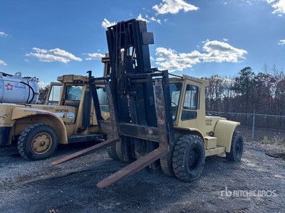 1985 Hyster H350B Pneumatic Tire Forklift (Inoperable)