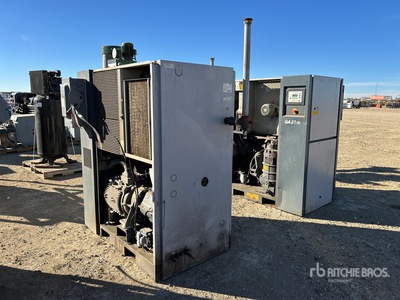 Quantity of (2) 2008 Altas Copco GA37 6 m3/min Luftkompressor