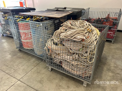 Quantity of (2) Crates of Fall Protection Safety Supplies