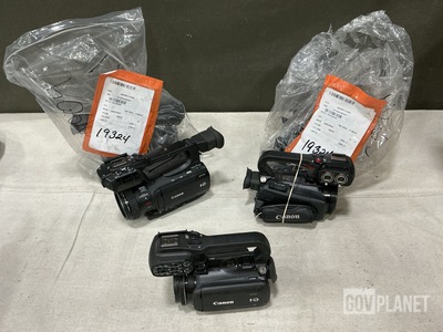 (11) Assorted Canon Video Cameras