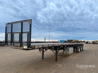 1998 Utility 48 ft Tri/A Flatbed Trailer
