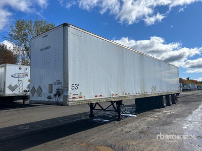 2007 Manac 53 ft x 102 in Tri/A Van Trailer