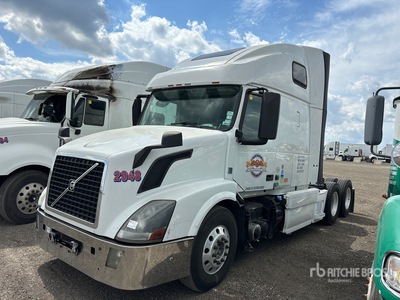 2014 Volvo VNL 6x4 T/A Sleeper Truck Tractor (Inoperable)