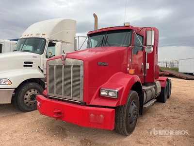 2011 Kenworth T800 6x4 Sleeper Truck Tractor