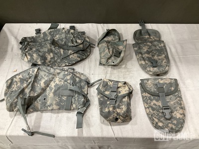(10) Waist Packs, (248) Entrenching Tool Carriers & Assorted Items