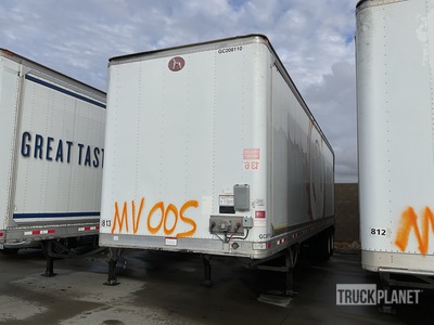 2008 Great Dane 36 ft x 102 in T/A Van Trailer