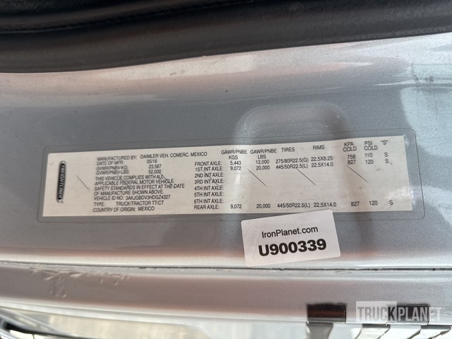 CAMIóN 2017 FREIGHTLINER