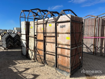Quantity of (102) Advanced 6 ft 8 in Concrete Forms