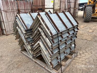 Quantity of (30) Steel Pier Concrete Forms