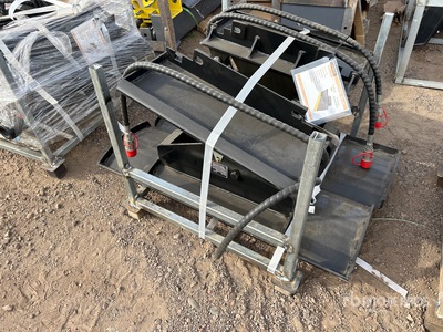 2025 STARVOX SV-SB44 44 in Mini Skid Steer Snow Blade (Unused)