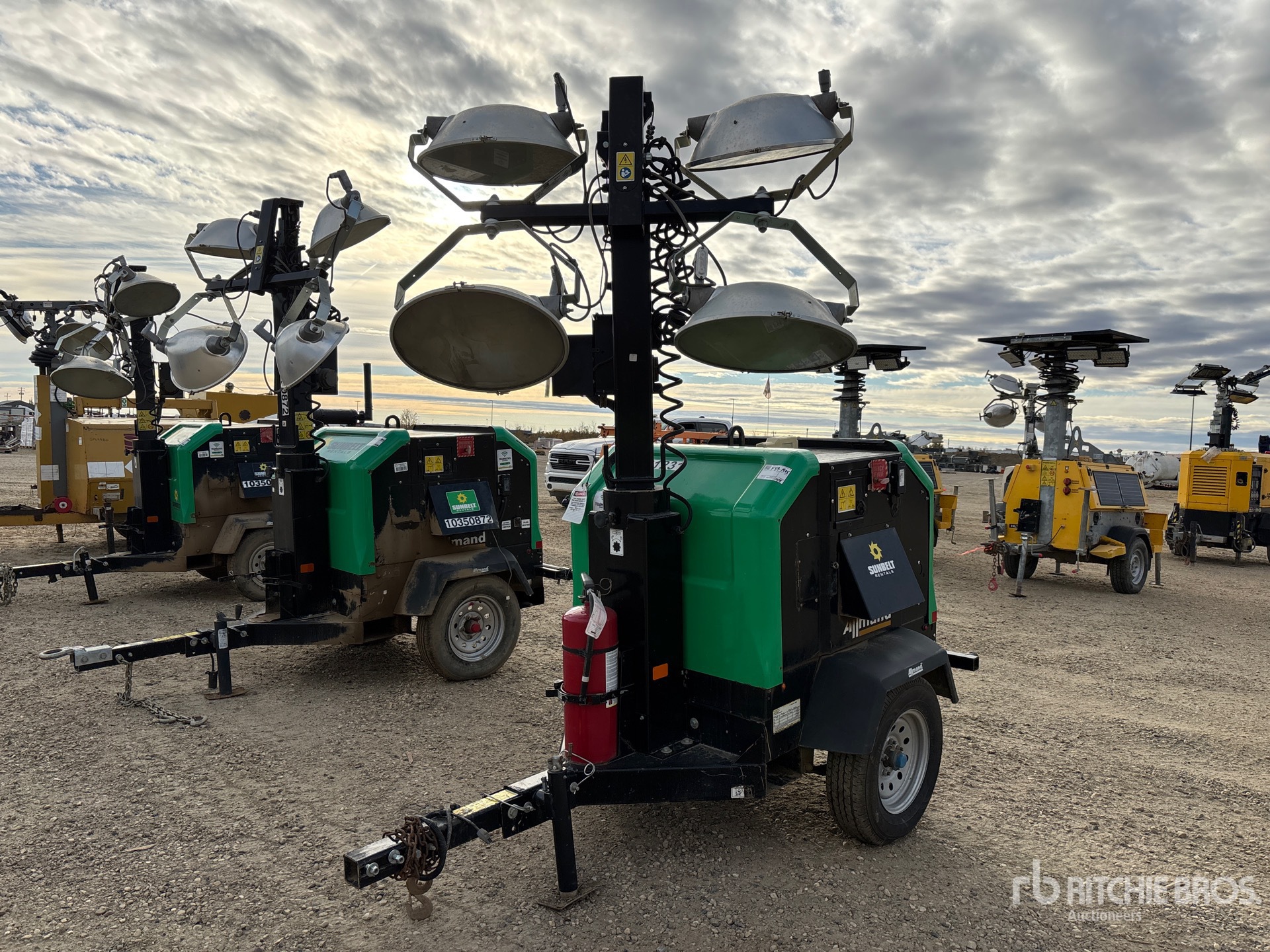 2020 Allmand Night-Lite V-Series NLV 8 kW Light Tower (Inoperable)