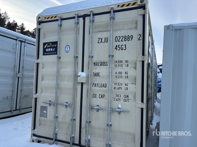 2025 40 ft High Cube Multi-Door Contenedor de almacenamiento