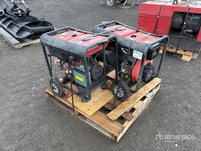 Quantity of (2) Mobile 6500W Zestaw prądotwórczy